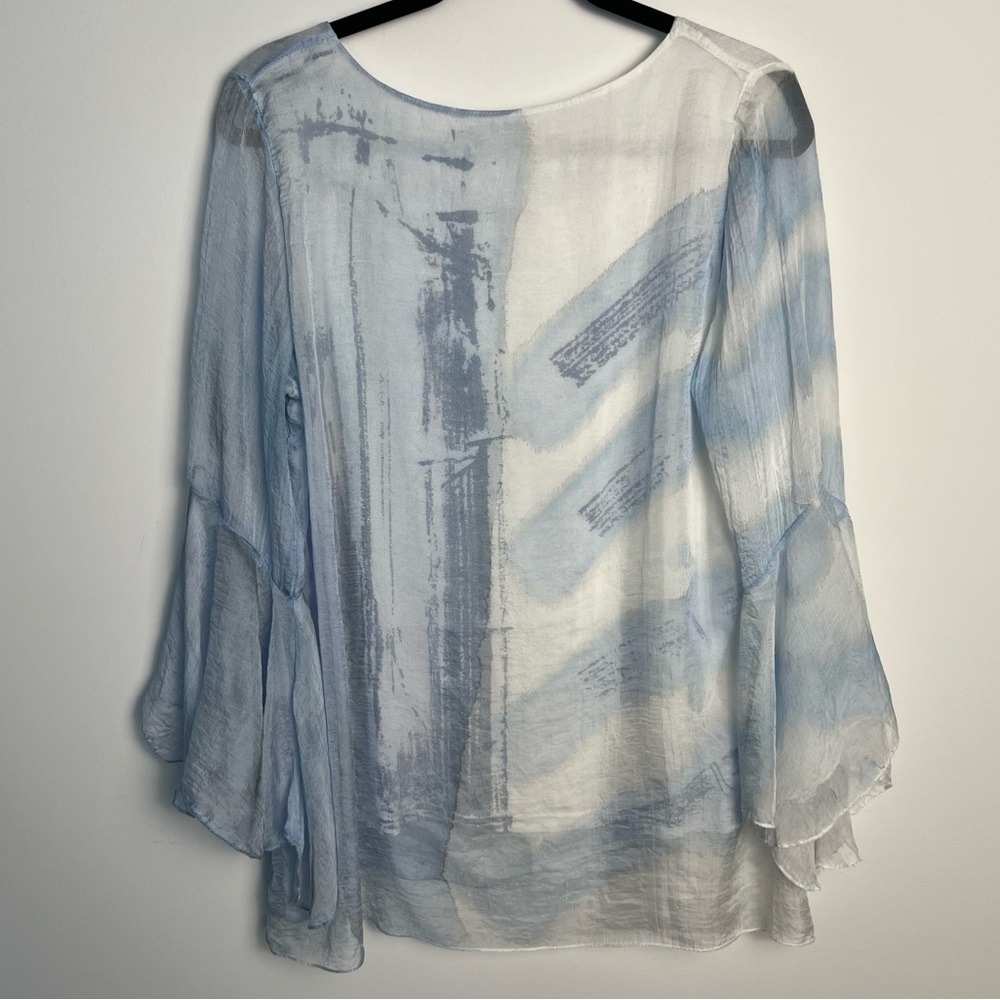 $7 start Goa/ flowy boho long blouse - Picture 2 of 9